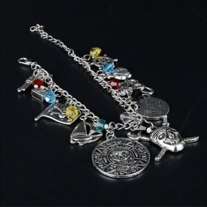 Pirates of the Caribbean Charm Bracelet